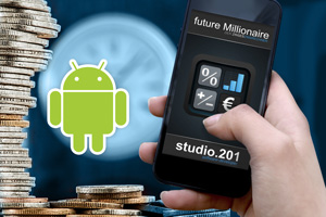 Android - Unsere App futureMillionaire (Zinseszinsrechner)