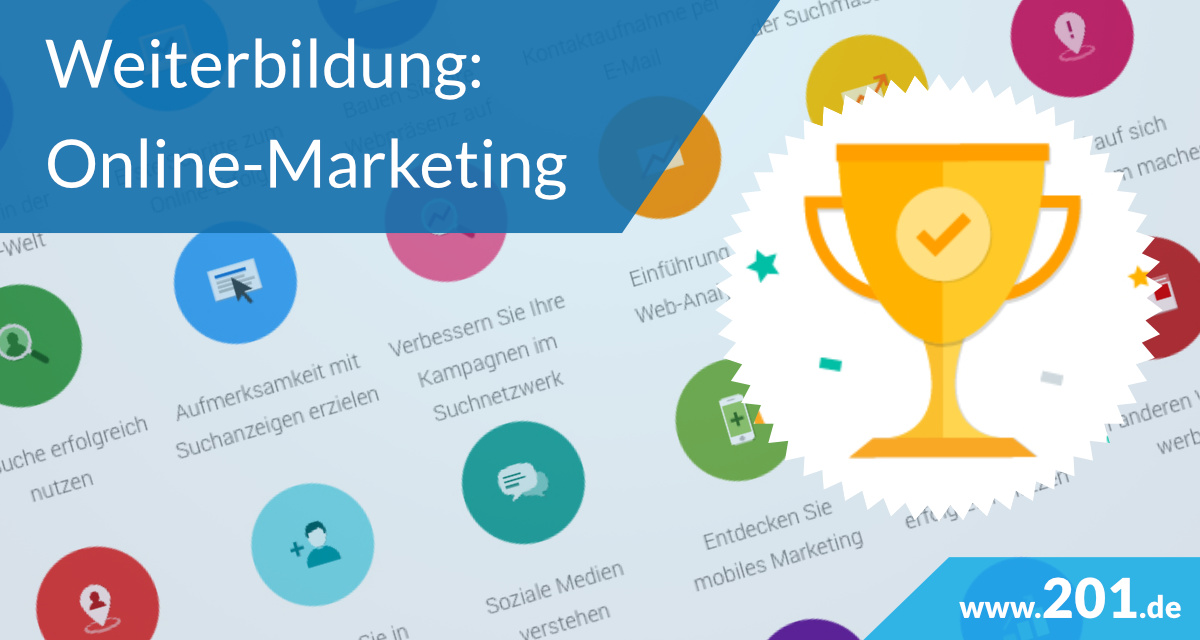 Weiterbildung: Qualifikation Online-Marketing