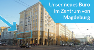 Neues Büro im Zentrum von Magdeburg ist fertig.