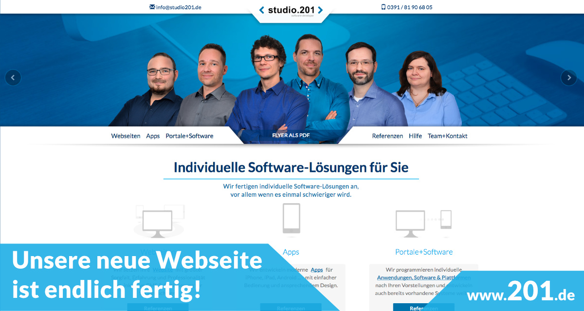 Neues Firmendesign