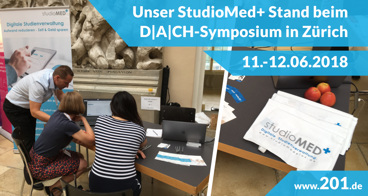Voller Erfolg - Unser Stand auf dem DACH-Symposium in Zürich ist immer gut besucht.