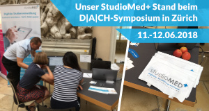 Voller Erfolg - Unser Stand auf dem DACH-Symposium in Zürich ist immer gut besucht.
