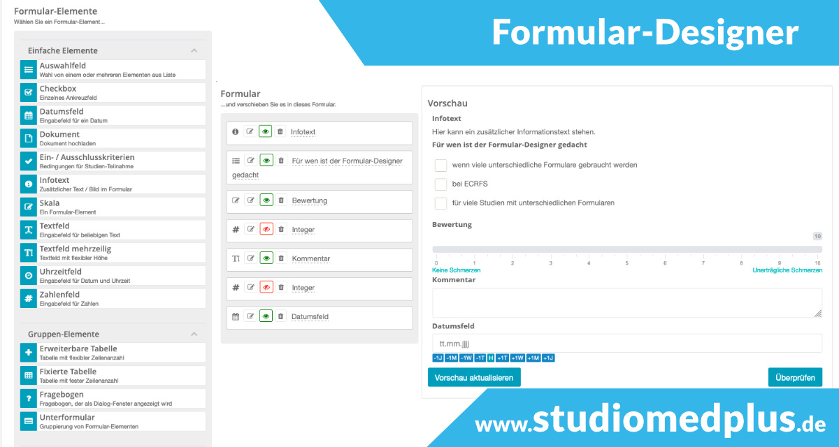 <small>Praktikum</small><br>Usability Formular-Designer