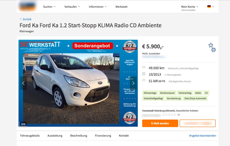 Print & CI Osterburg in der Altmark Autos, Motorräder & Kfz