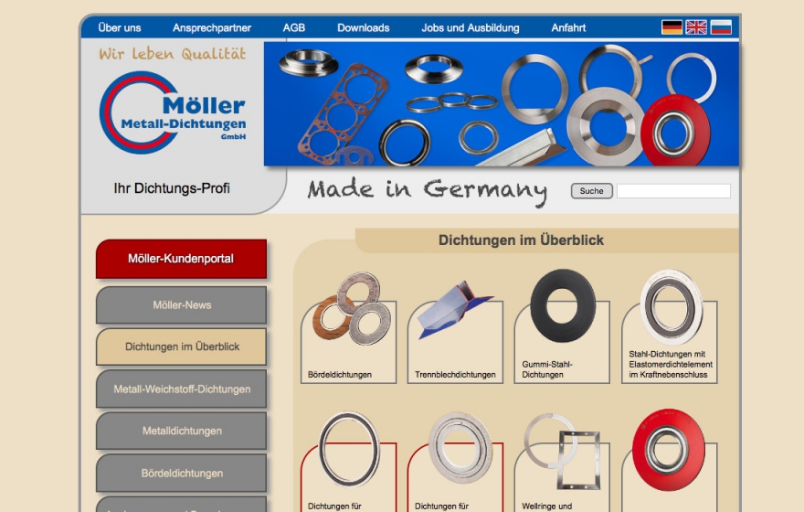 Webseite Hecklingen Industrie, Bau & Handwerk Handel