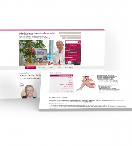 Webseite Magdeburg Arzt & Wellness