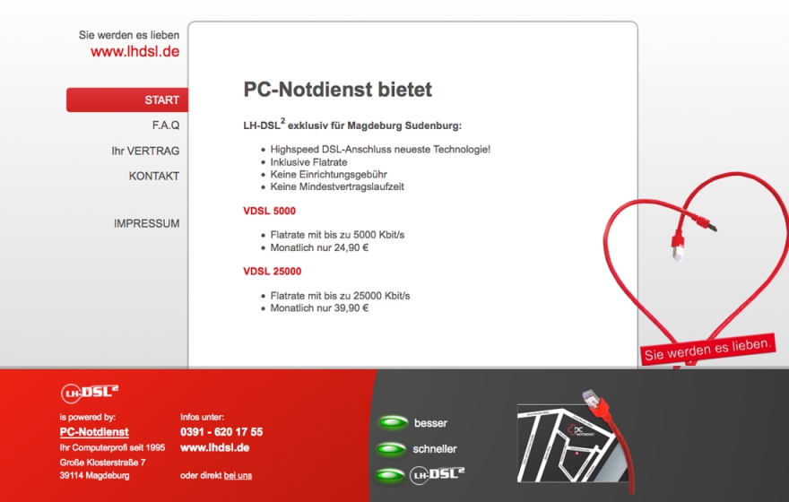 Webseite Magdeburg Computer