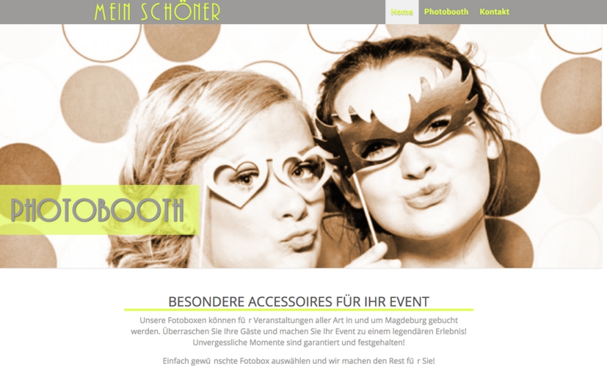 Webseite Magdeburg Hochzeit & Eventmanagement