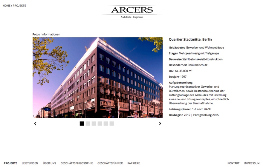 Webseite Magdeburg Immobilien & Architektur