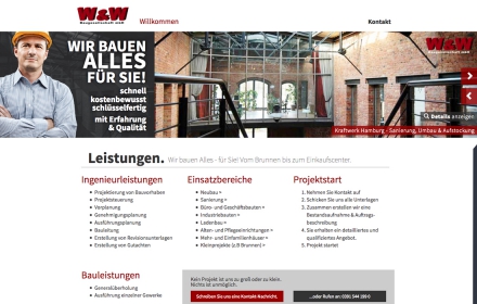 Webseite Magdeburg Industrie, Bau & Handwerk