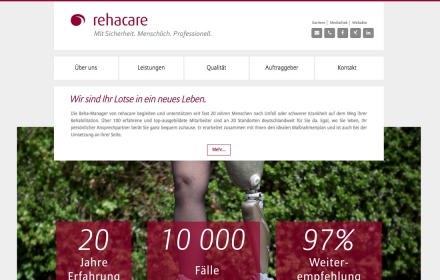 Webseite München Recht, Finanzen, Versicherungen Arzt & Wellness